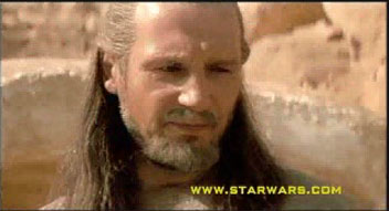 Qui-Gon Jinn, Jedi Master.  Image used respectfully without permission.